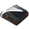 MDATT Fleece Throw Blanket with Autumn Pumpkin Print, 152.4 x 203.2 cm, Plush Flannel Blanket for Sofa, Couch, or Bed view 4