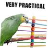 Beavorty Colorful Bird Feeding and Chew Toy for Parrots, Budgies, and Other Birds view 3