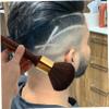 FOMIYES 2-Piece Ergonomic Barber Hair Brushes with Durable Wooden Handle for Barbershops and Home Use view 2