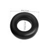 SOLUSTRE Round Silicone Eyeglass Temple Tips, 10 Pairs, Black, Non-Slip view 2