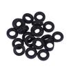 SOLUSTRE Round Silicone Eyeglass Temple Tips, 10 Pairs, Black, Non-Slip view 3