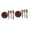 SAFIGLE 8-Piece Wooden Facial Mask Tool Set, Ergonomic, Lightweight and Reusable view 1