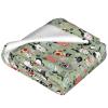 WURTON Soft Blanket with Cute Cartoon Cat Print view 4