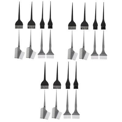 FOMIYES 24-Piece Hair Dye Brush Set with Applicator Brushes