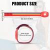 NQEUEPN 2-Pack Holders for Princess Cruise Medallion, Adjustable Nylon Wristbands with Hook-and-Loop Fastening, Red/Pink view 2