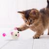 CENMOO Cat Mouse Toy, Small Plush Mouse with Bell view 3