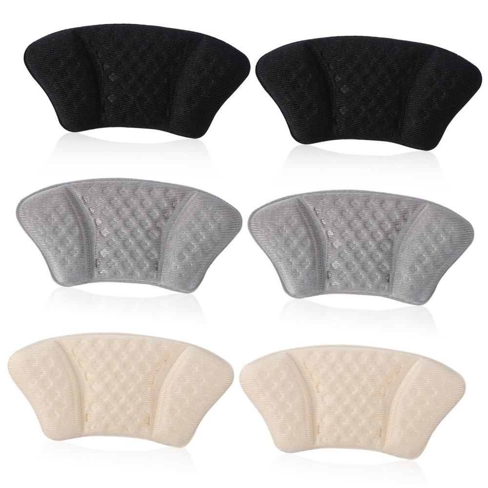 SOLUSTRE 6 Pairs Heel Cushions