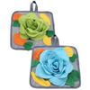 Cute Square Bunny Feeding Mat for Dogs, Interactive Snuffle Mat, Hanging Mat view 2