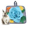 Cute Square Bunny Feeding Mat for Dogs, Interactive Snuffle Mat, Hanging Mat view 3