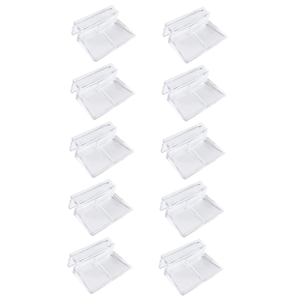 Housoutil 10 Pack Acrylic Aquarium Holders