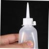 100 ml White Plastic Glue Bottles with Needle Tips, 10-Pack view 2
