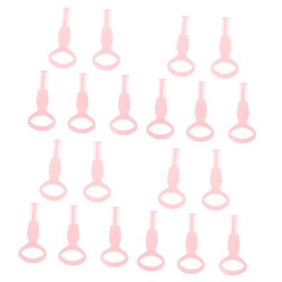 3-in-1 Pink PP Mascara Shield Applicators