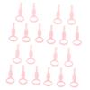 3-in-1 Pink PP Mascara Shield Applicators view 1