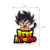 Baby on Board Saiyan Car Sticker, 13 x 18 cm, Vinyl view 2