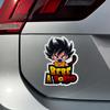 Baby on Board Saiyan Car Sticker, 13 x 18 cm, Vinyl view 3