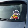 Baby on Board Saiyan Car Sticker, 13 x 18 cm, Vinyl view 4