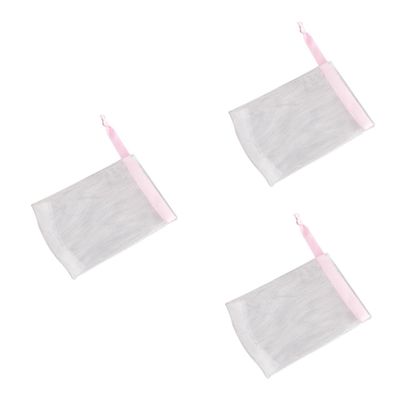 DOITOOL 15-Piece Soap Saver and Exfoliating Net Set for Handmade Soap