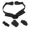 High Chair and Stroller Safety Strap, Black view 2