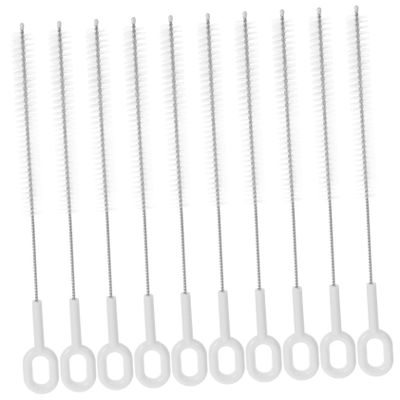 JOINPAYA 10-Piece Straw Cleaner Set with Long Handle, Multifunctional Bottle and Straw Brushes