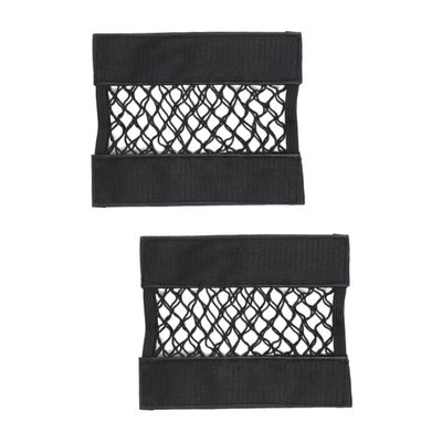 PACKOVE 2-Piece Car Trunk Organizer with Double Mesh