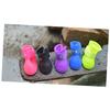 Parliky Candy Color Pet Rain Boots view 4