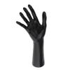 3-Piece Set Female Mannequin Hand, Right Hand, for Jewelry, Bracelets, Rings and Gloves, Black view 4