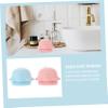 2-Piece Silicone Baby Bath Brushes with Massage Function view 2