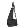 FOMIYES 2-Piece Oxford Cloth Sling Bag for Pets, Size S, Black view 4