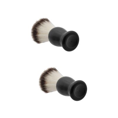 DOITOOL 2-Piece Men's Shaving Brush Set with Plastic Handles