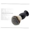DOITOOL 2-Piece Men's Shaving Brush Set with Plastic Handles view 2