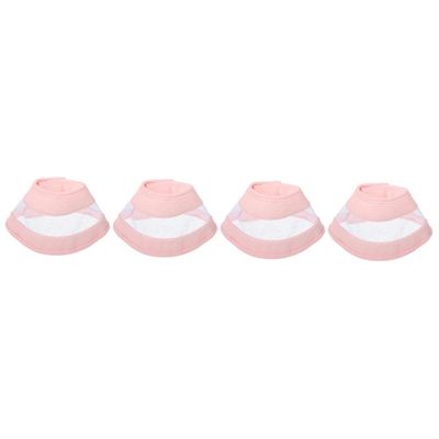 FRCOLOR 4-Pack Cat Cone Collars, Breathable and Soft, Adjustable, for Small Cats and Kittens