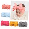 minkissy 15-Piece Girls’ Hair Ties with Cute Bow Design, Blue and Yellow view 3