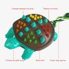 OLACD Rubber Chew Toy for Dogs with Durable Cotton Rope, Bite-Resistant view 4