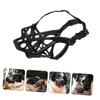 Black TPR Dog Muzzle with Buckle for Medium Dogs view 2