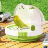 Opilroyn Bird Travel Carrier - Lightweight Transparent, Breathable Carrier for Small Birds and Parrots view 3