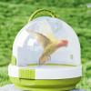 Opilroyn Bird Travel Carrier - Lightweight Transparent, Breathable Carrier for Small Birds and Parrots view 4