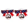 Stylish Dog Collar with Bow Tie and Bell view 3