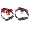 Stylish Dog Collar with Bow Tie and Bell view 4