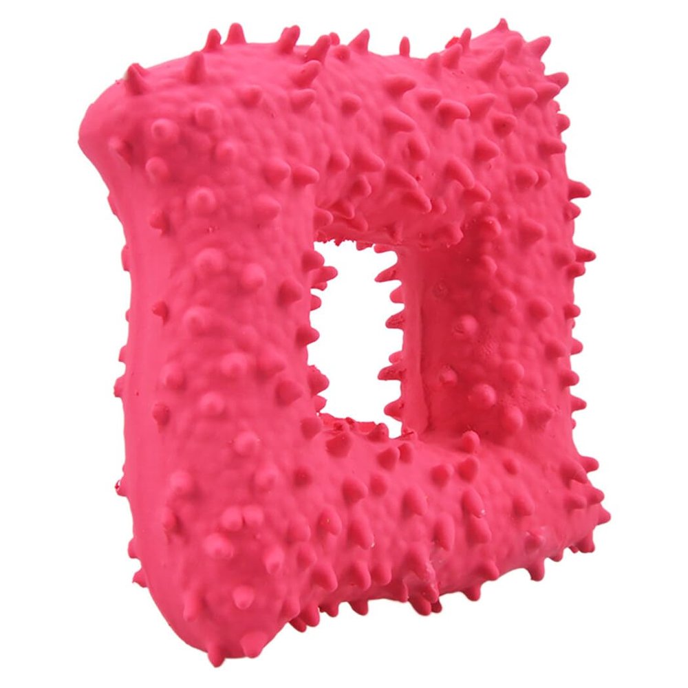 Kapmore Interactive Soft Square Squeaky Washable Dog Chew Toy for Aggressive Chewers