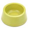 Solid-Color Bamboo Dog Bowl, Non-Slip Puppy Feeding Bowl view 4