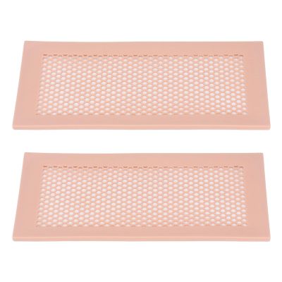 2-Piece Silicone Vent Covers for Babies, Brown