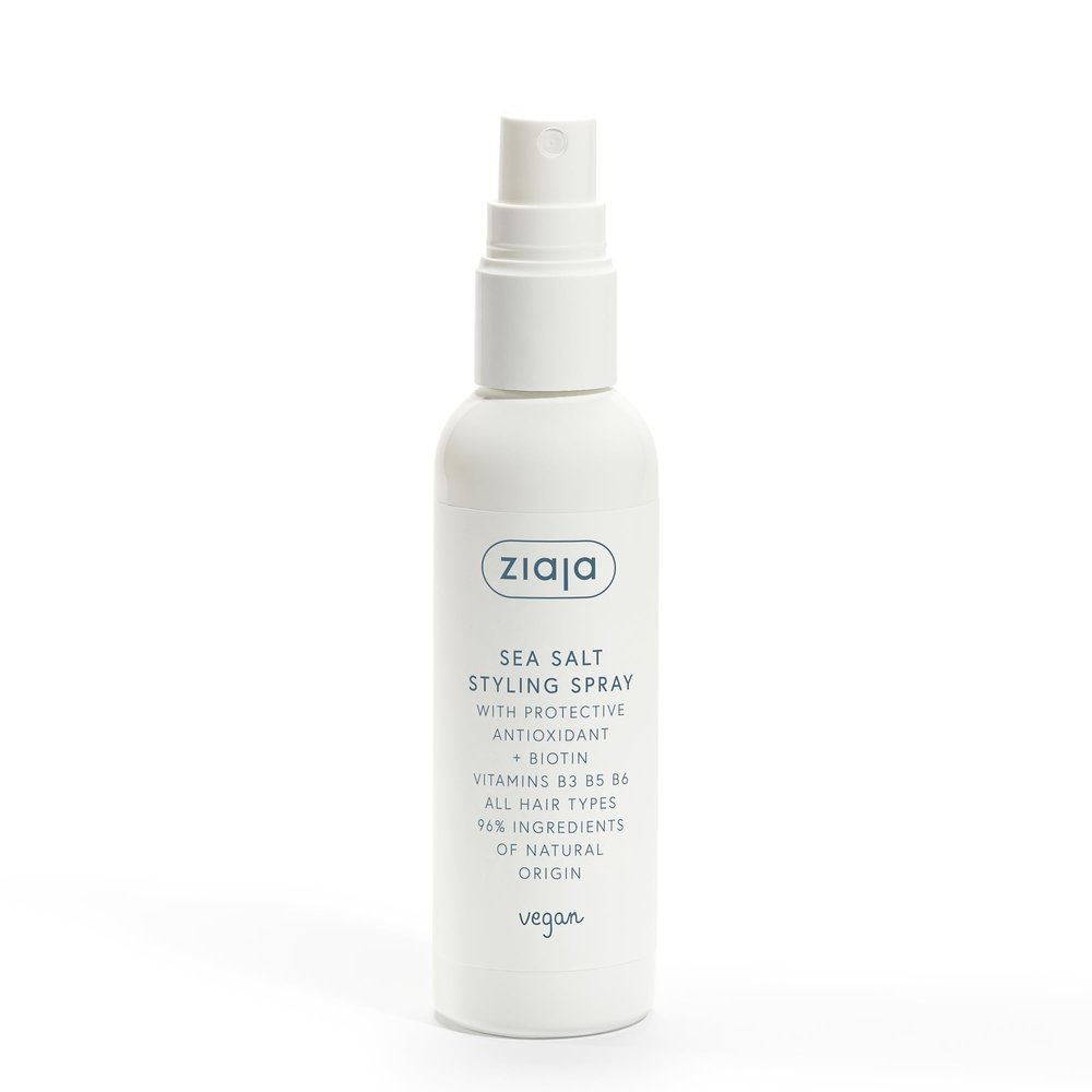 Sea Salt Styling Spray with Surfer Wave Effect, Rust-Free. Ziaja