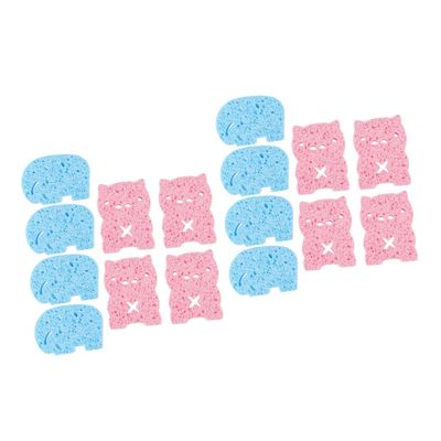 Housoutil 16-Piece Moisturizing Cleansing Sponges with Soap for Shower and Bath