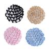 Housoutil Elastic Hair Nets, 4-Piece Polyester Set, Handmade and Lightweight, for Secure Hold at Everyday Events and Weddings view 1