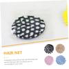 Housoutil Elastic Hair Nets, 4-Piece Polyester Set, Handmade and Lightweight, for Secure Hold at Everyday Events and Weddings view 2