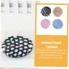 Housoutil Elastic Hair Nets, 4-Piece Polyester Set, Handmade and Lightweight, for Secure Hold at Everyday Events and Weddings view 3
