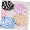 Housoutil Elastic Hair Nets, 4-Piece Polyester Set, Handmade and Lightweight, for Secure Hold at Everyday Events and Weddings view 4