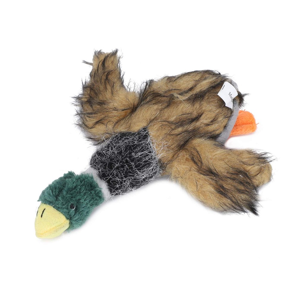 belupai Funny Duck-Shaped Pet Squeaky Chew Toy