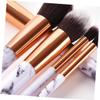 DOITOOL 20-Piece Makeup Brush Set with Nylon Bristles and Marbled Handles for Women and Girls view 3
