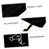DOITOOL 12-Piece Black Flannel Hair Dryer Storage Bags with Drawstrings view 3